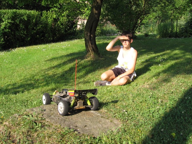 můj první model,  typni si, jak dlouho zůstal nerozbitý